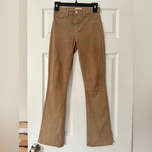 L'AGENCE Tan High-Waisted Pants